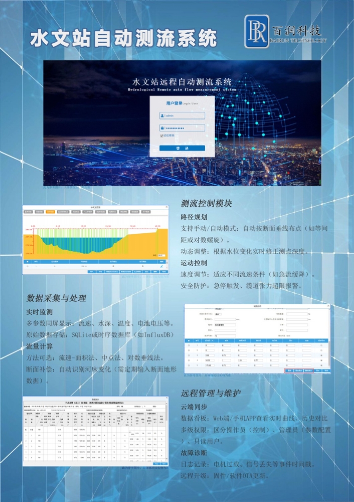 缆道测流操作系统升级